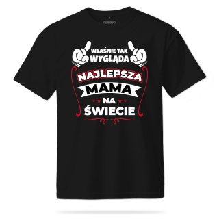 T-shirt Unisex "Najlepsza mama na świecie!"